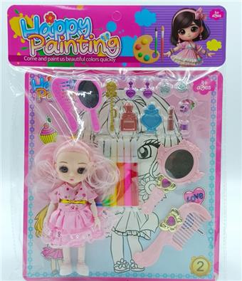6-inch leaf loli makeup   ITEM NO.： W060313