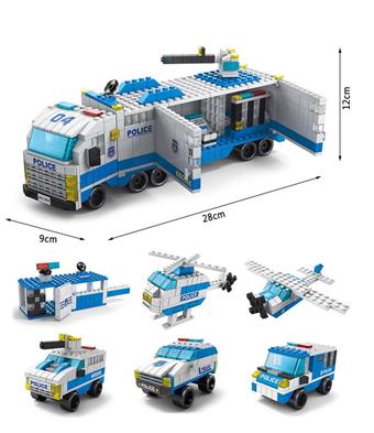 Police 1000pcs building blocks   ITEM NO.： W046010
