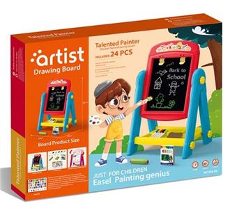 Children's double-sided drawing board   ITEM NO.： W057054