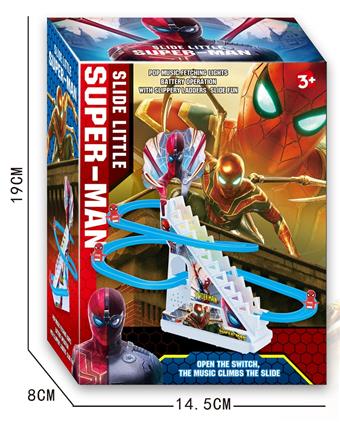 Spider Man Climbing Stairs (9 pieces)   ITEM NO.： W057426