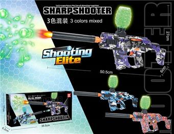 Luminous Spitfire Hand Automatic Electric Short Sword Water Bullet Gun   ITEM NO.： W064919