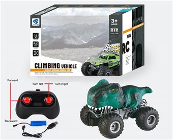 1: 20 Four way Bigfoot Remote Control Car (including electricity)   ITEM NO.： W055301