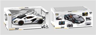 Rambo Lightning Car Model - Police Car (with lights and sound)   ITEM NO.： W047460