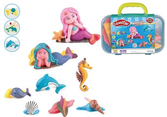 Mermaid series colored clay   ITEM NO.： W053243