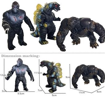 Monster King (Three Mixed Models)   ITEM NO.： W050104