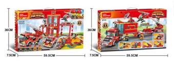 Fire Department 845PCS   ITEM NO.： W045949