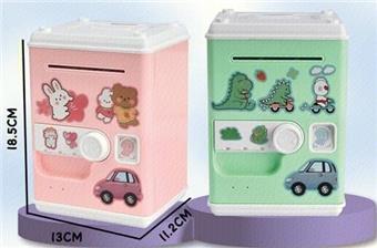 Puzzle fingerprint password piggy bank   ITEM NO.： W051055