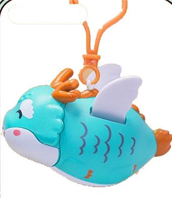 Xiaofeilong Children's Cartoon Fun Creative Pendant Keychain   ITEM NO.： W048649