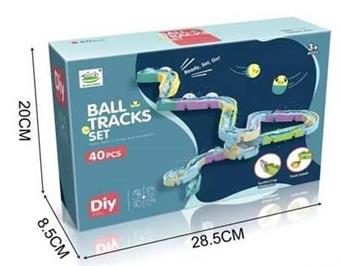 (GCC) DIY bathroom ball track building block track   ITEM NO.： W046494