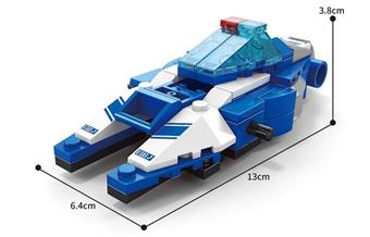 Rapid pursuit boat 105PCS   ITEM NO.： W045816