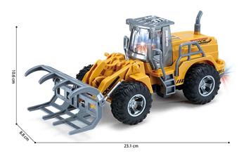 1: 30 four-way light remote control flat arm carrying farmer's cart   ITEM NO.： W060575