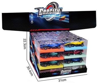 1: 36 turn alloy car, Alpine racing car   ITEM NO.： W047227