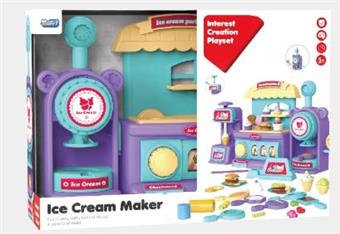 Colored Clay Ice Cream Supermarket Set   ITEM NO.： W053613