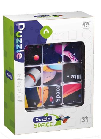 Space themed magnetic puzzle (6 patterns)   ITEM NO.： W046700