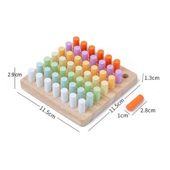 Wooden stick puzzle toy   ITEM NO.： W049390