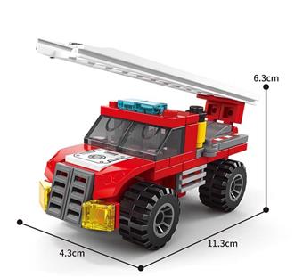 75PCS cloud ladder firefighting boats   ITEM NO.： W045822