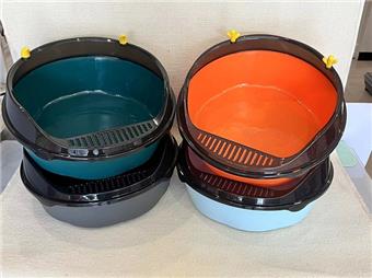 Pet supplies small deer antlers cat litter box   ITEM NO.： W062405