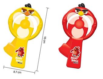 Angry Birds Hand Pressure Fan (12pcs/box)   ITEM NO.： W042134