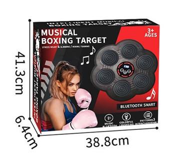 Hexagonal, six hole single light intelligent suspension boxing machine, boxing wall target, boxing target, electronic boxing machine, boxing training device, music boxing target, boxing reaction target, boxing rhythm, wall target, fitness equipment   ITEM NO.： W062743