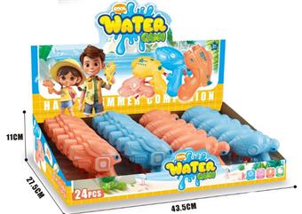 Mixed Small Water Gun (Blue, Pink) Mini Water Gun (24PCS) (Whole Box Price)   ITEM NO.： W067504