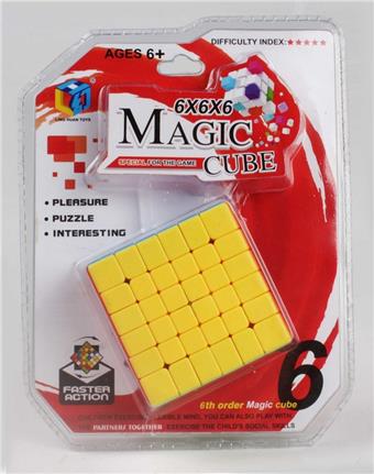 (GCC) Six level solid color Rubik's Cube puzzle puzzle puzzle puzzle, decompression and venting puzzle toy, finger game   ITEM NO.： W042738