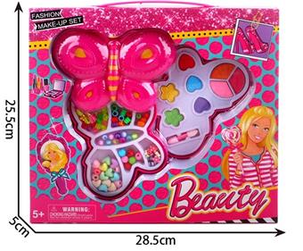 Fashion Barbie Butterfly Double layer Beads+Cosmetics   ITEM NO.： W058133