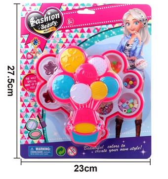 Factory version balloon with two-layer bead and cosmetics   ITEM NO.： W058420
