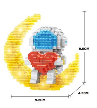 Love Astronaut Light Edition 378PCS   ITEM NO.： W046073