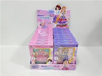 DIY Poke Fun (18PCS whole box price) Children and Girls Play Home Accessories Makeup and Beauty Props   ITEM NO.： W060099