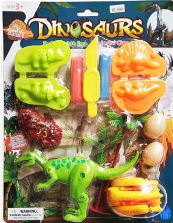 Transformed dinosaur egg and clay set   ITEM NO.： W052059
