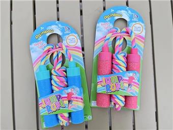 Children's Rainbow Jump Rope   ITEM NO.： W041441