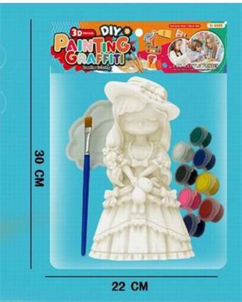 Vinyl DIY painted piggy bank   ITEM NO.： W051496