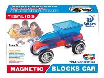 Magnetic assembly pull cart 5pcs   ITEM NO.： W047265