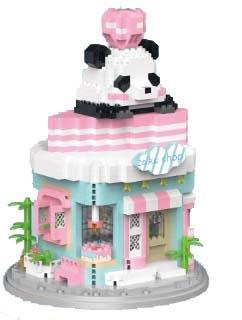 Panda Cake Shop 1013PCS   ITEM NO.： W044987