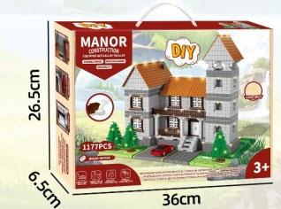 DIY Architecture Expert European Classical Manor (High end Lighting Edition) Plastic UV Bottom Plate   ITEM NO.： W062001