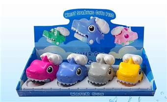 Shark Gloves Water Gun 4PCS   ITEM NO.： W066928