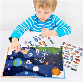 Magic Jelly Book - Transportation Edition   ITEM NO.： W044103