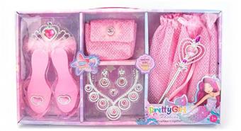Princess Fairy Stick Electroplating Jewelry Set   ITEM NO.： W057794