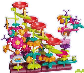 Puzzle Block Flowers (124PCS)   ITEM NO.： W062147