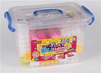 Building block storage box # 1, multi-color mixed weighing of 300g (approximately 60PCS)   ITEM NO.： W045288