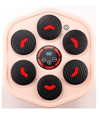 Hexagonal six key light strip Bluetooth music boxing target (hexagonal six key light strip)   ITEM NO.： W062720
