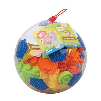 Multi colored mixed puzzle building blocks for big football (48PCS)   ITEM NO.： W045929