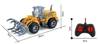 1: 32 Four way light remote control flat arm transport engineering vehicle   ITEM NO.： W060691