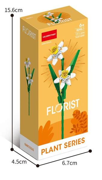 111PCS narcissus flowers   ITEM NO.： W045109