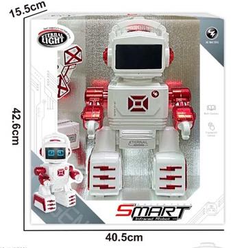 Fifteen way remote control intelligent fingerprint sensing educational companion robot (including electricity)   ITEM NO.： W054639