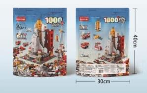 Space shuttle 1000pcs building blocks   ITEM NO.： W046008