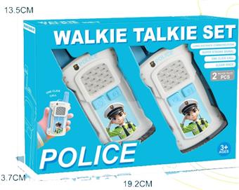 Police intercom (blue)   ITEM NO.： W062081