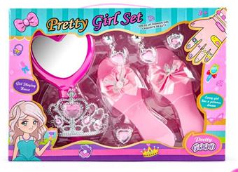 Princess Fairy Stick Electroplating Jewelry Set   ITEM NO.： W057801