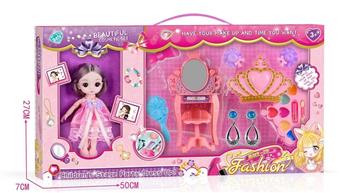 Barbie Accessories Doll Accessories Playhouse Girl Makeup (GCC)   ITEM NO.： W060238