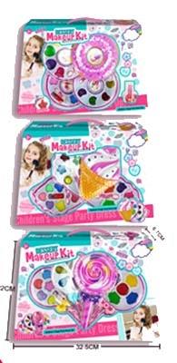 Makeup Set, Children's Makeup Toy Set, Girl Simulation Princess Makeup Play Home   ITEM NO.： W059913
